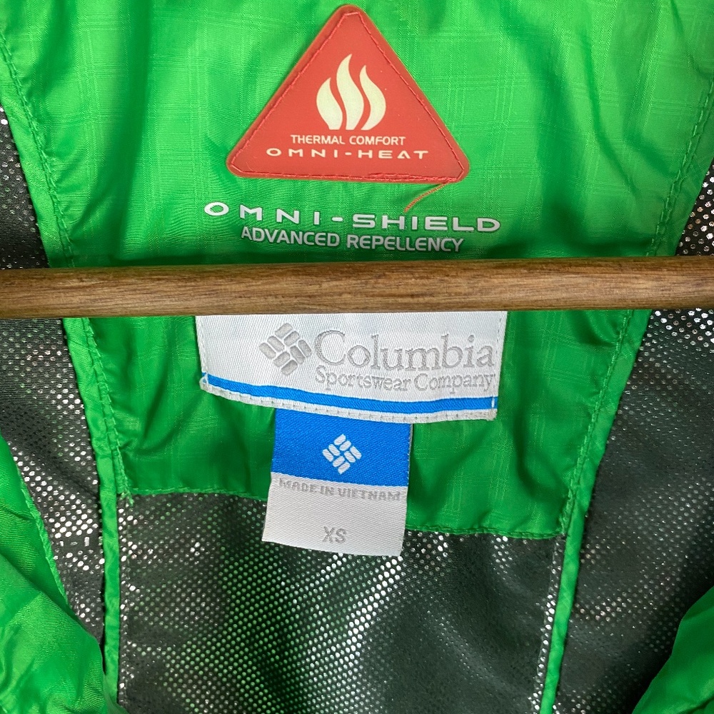 Columbia Green Puffer Jacket - Picture 4 of 6